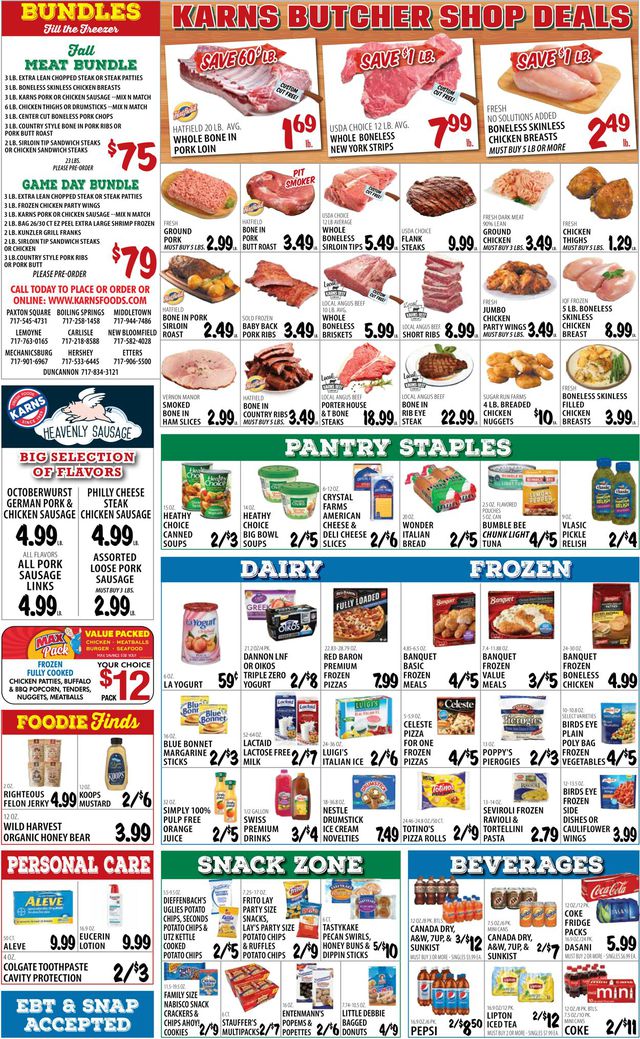 Catalogue Karns Quality Foods from 10/03/2023