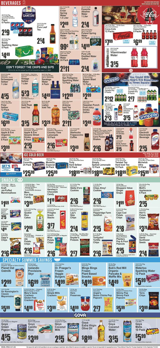 Catalogue Key Food from 09/01/2023