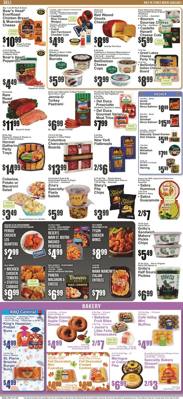 Catalogue Key Food from 09/01/2023