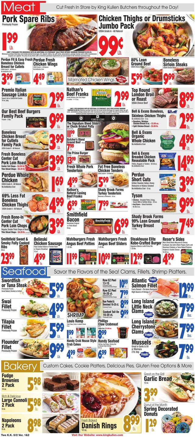 Catalogue King Kullen from 05/01/2025