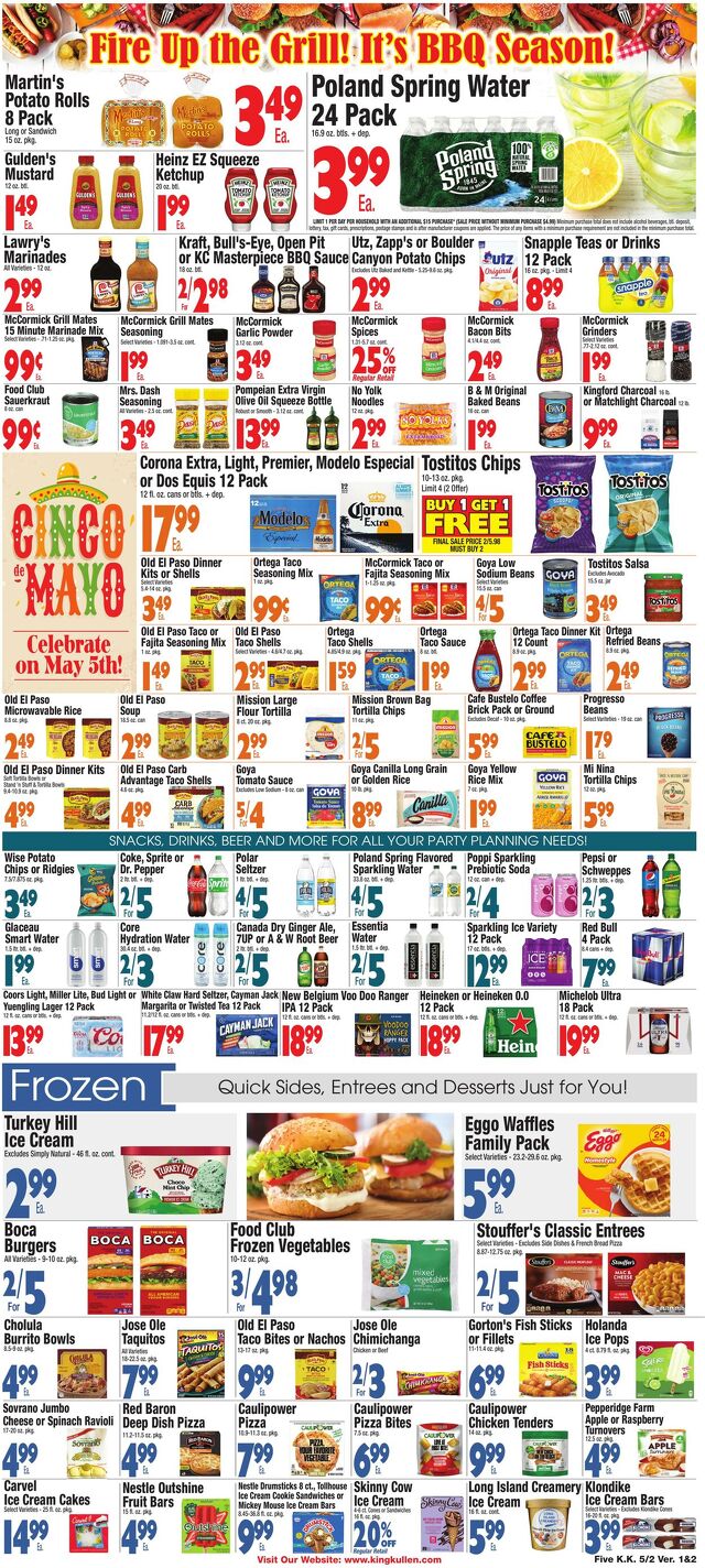 Catalogue King Kullen from 05/01/2025