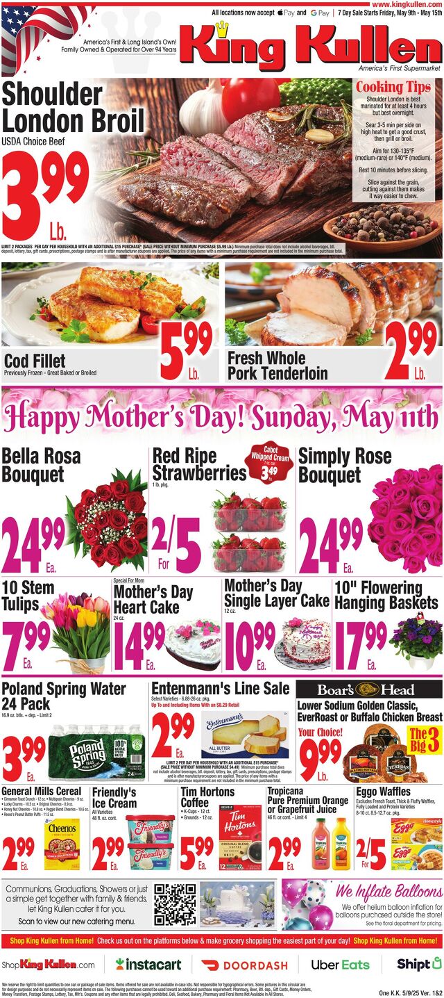 Catalogue King Kullen from 05/08/2025