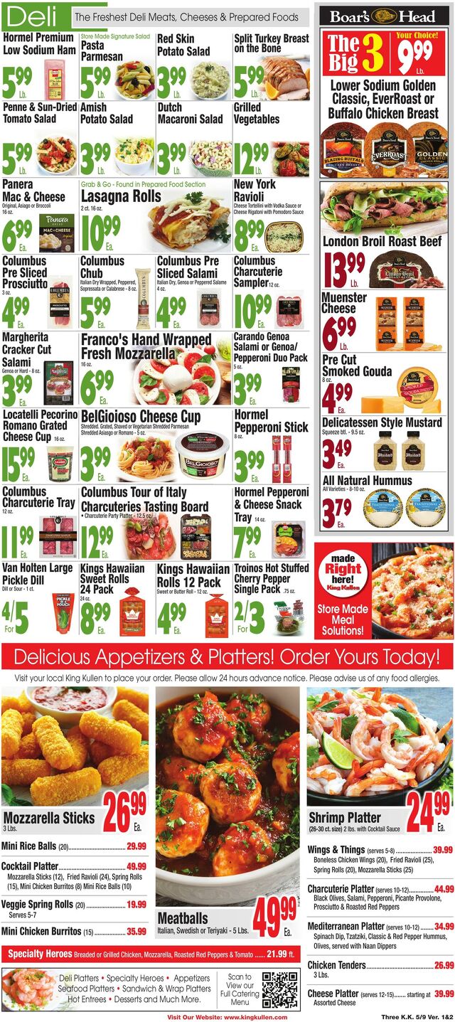 Catalogue King Kullen from 05/08/2025
