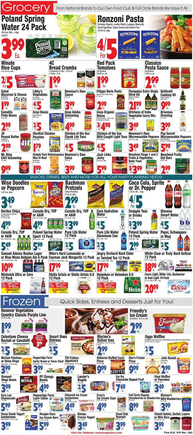Catalogue King Kullen from 05/08/2025