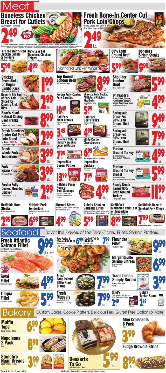 Catalogue King Kullen from 05/15/2025