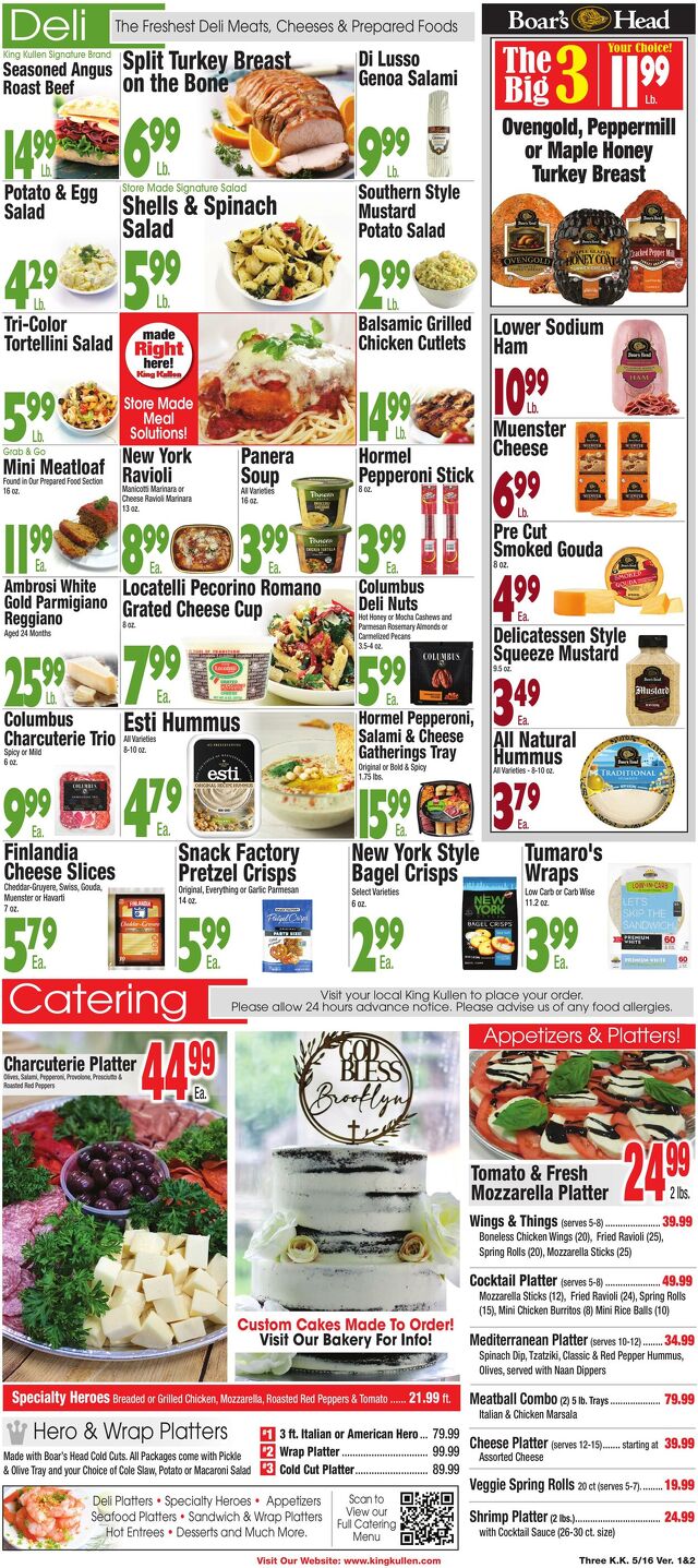 Catalogue King Kullen from 05/15/2025