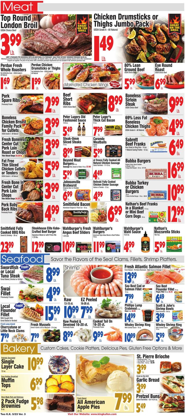 Catalogue King Kullen from 05/22/2025