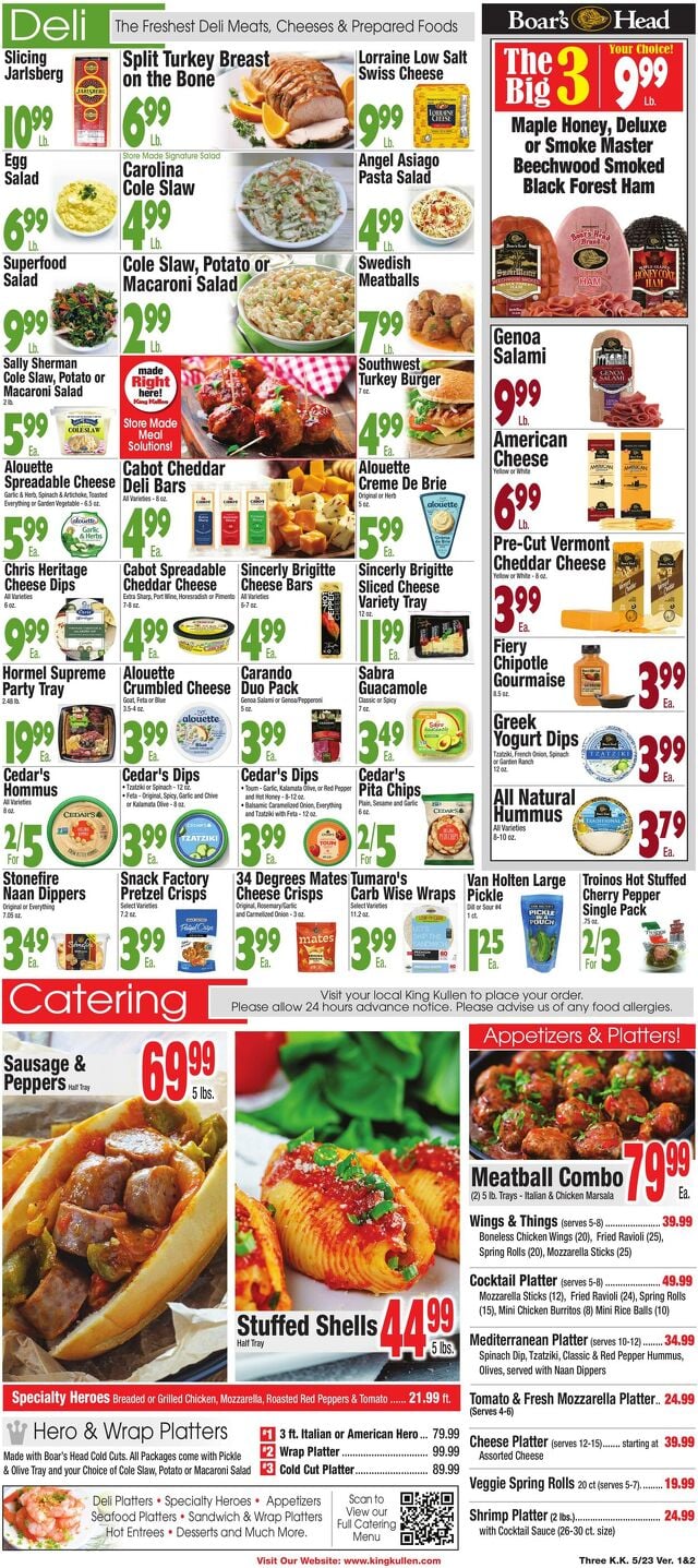 Catalogue King Kullen from 05/22/2025
