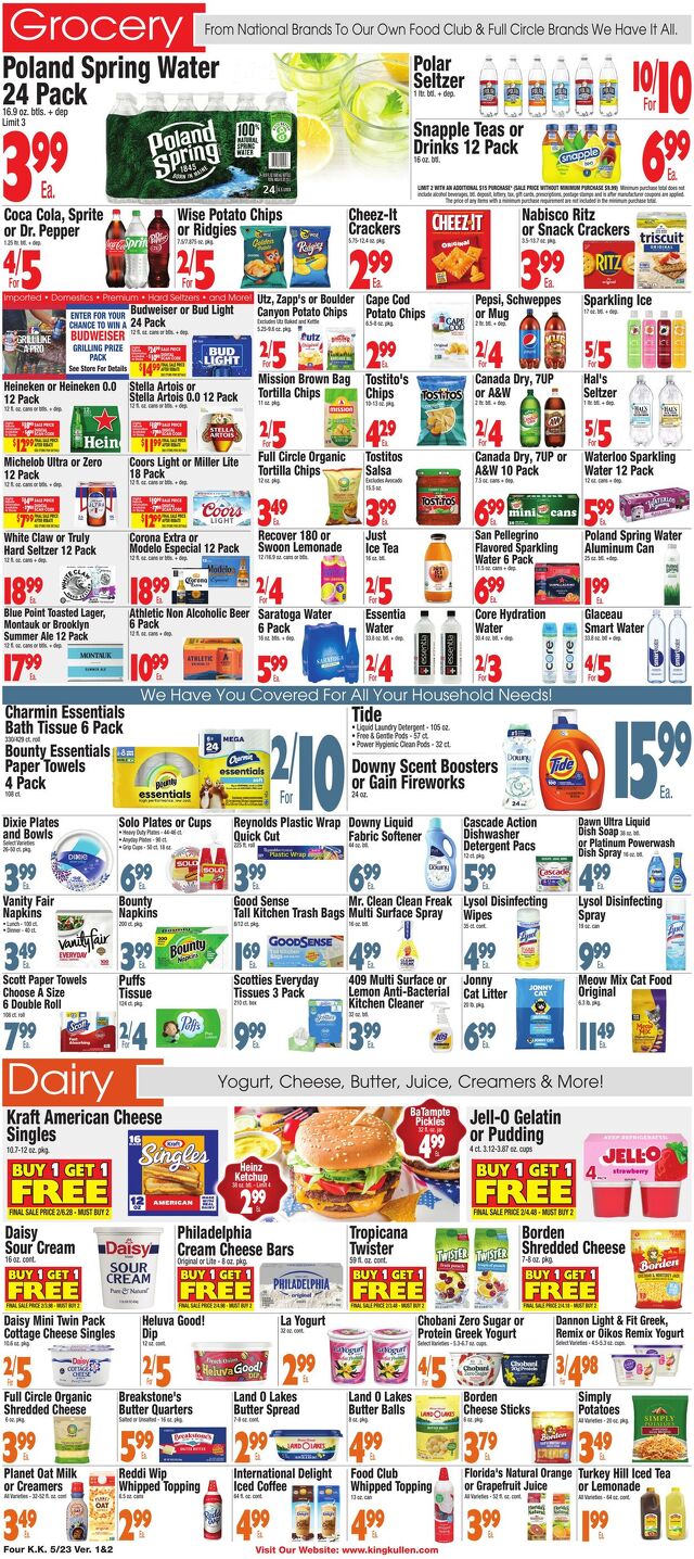 Catalogue King Kullen from 05/22/2025