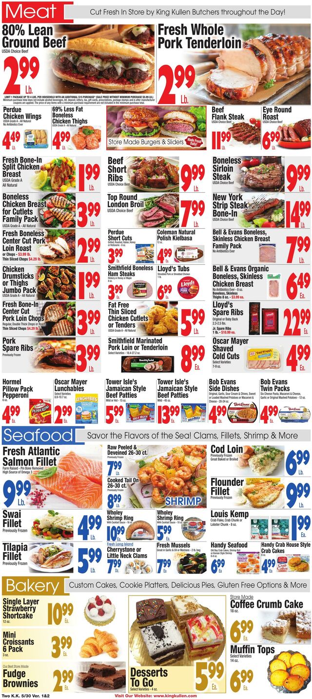 Catalogue King Kullen from 05/29/2025