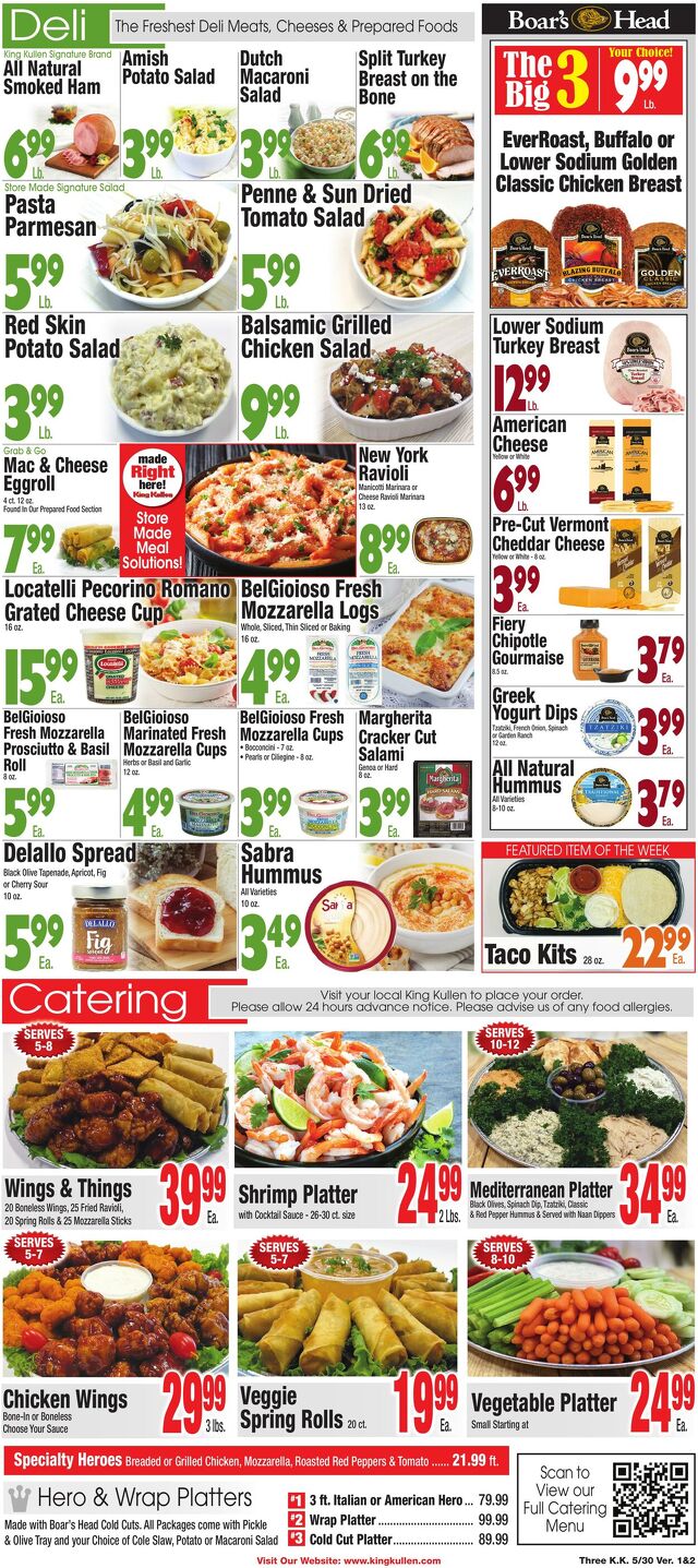 Catalogue King Kullen from 05/29/2025