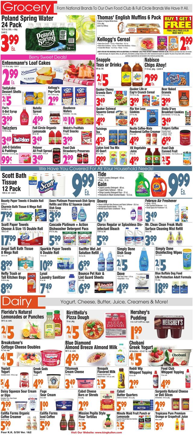 Catalogue King Kullen from 05/29/2025