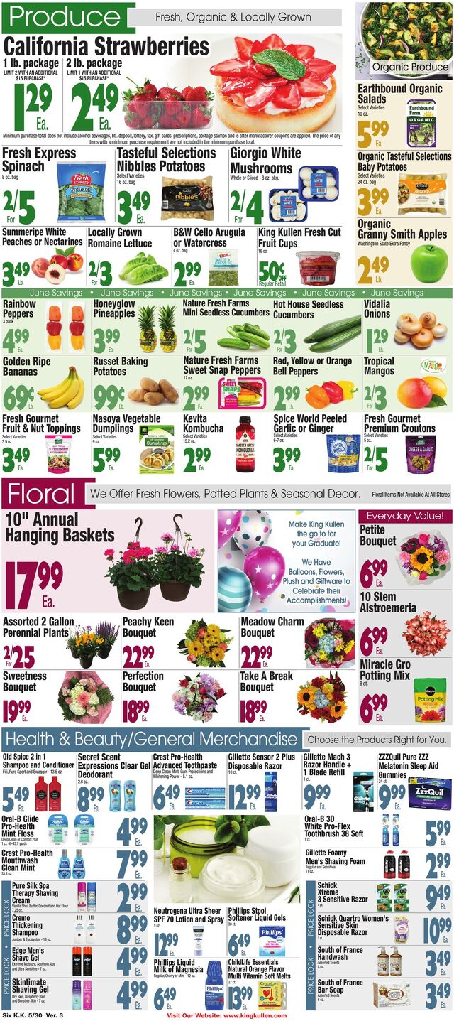Catalogue King Kullen from 05/29/2025