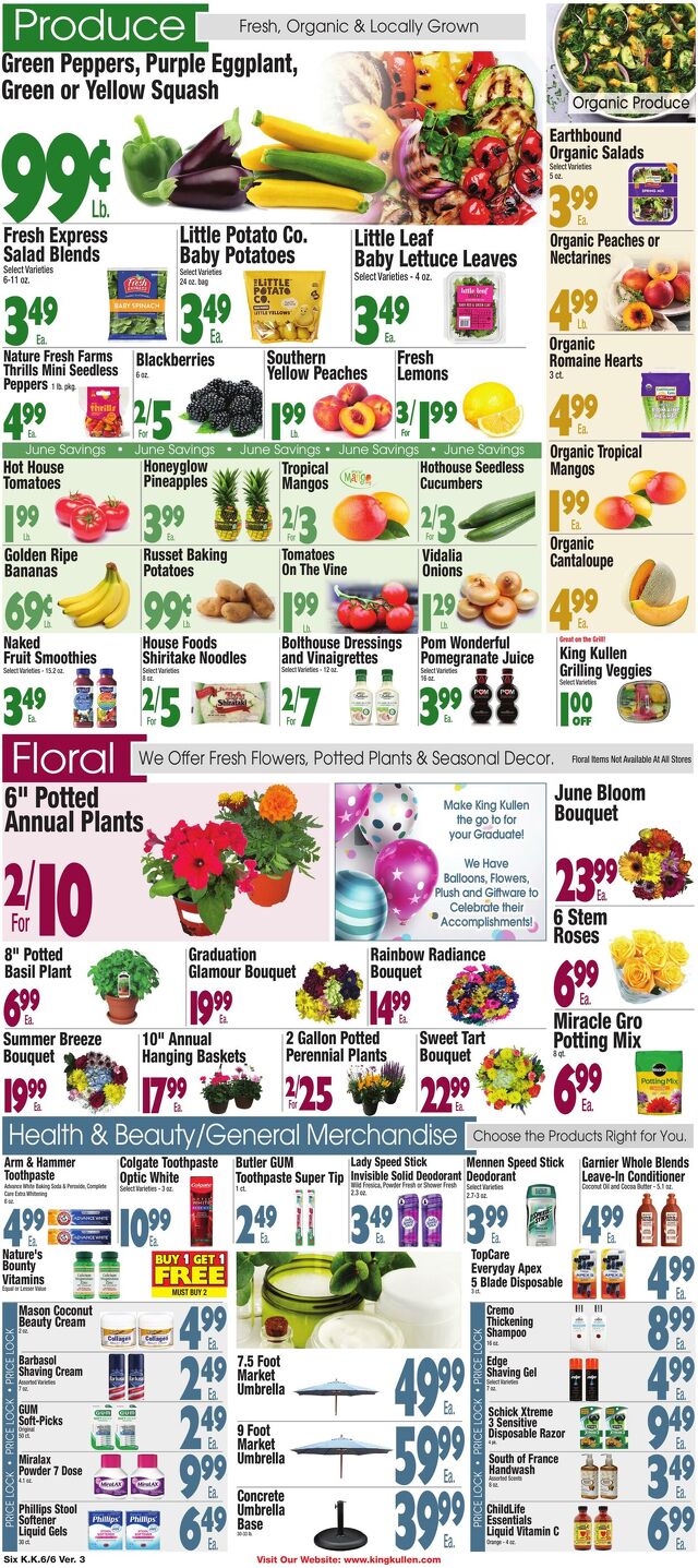 Catalogue King Kullen from 06/05/2025