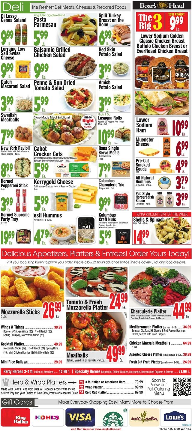 Catalogue King Kullen from 06/19/2025