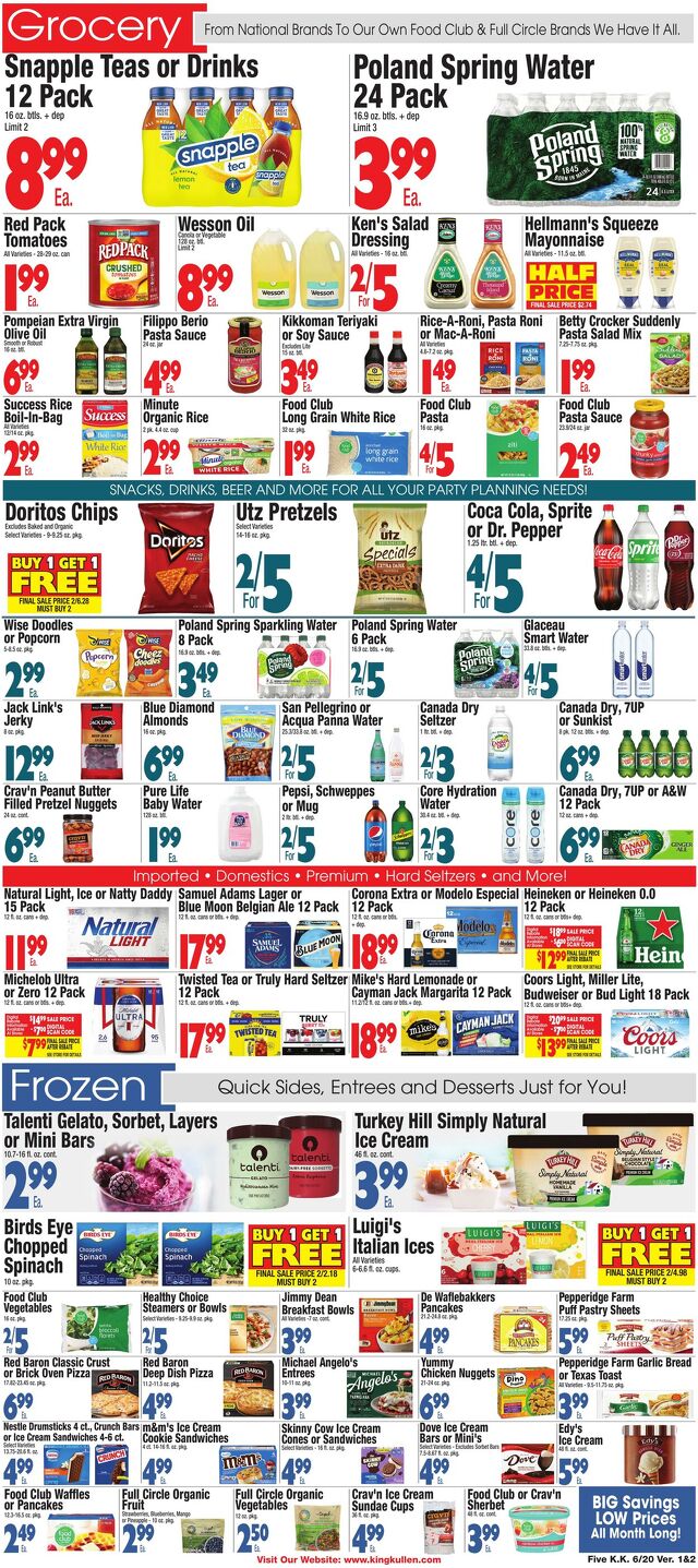 Catalogue King Kullen from 06/19/2025