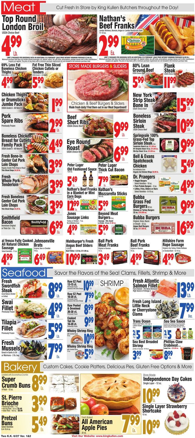 Catalogue King Kullen from 06/26/2025