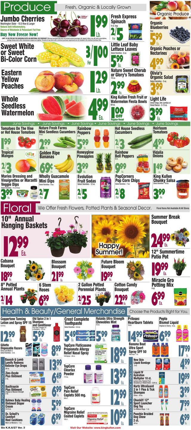Catalogue King Kullen from 06/26/2025