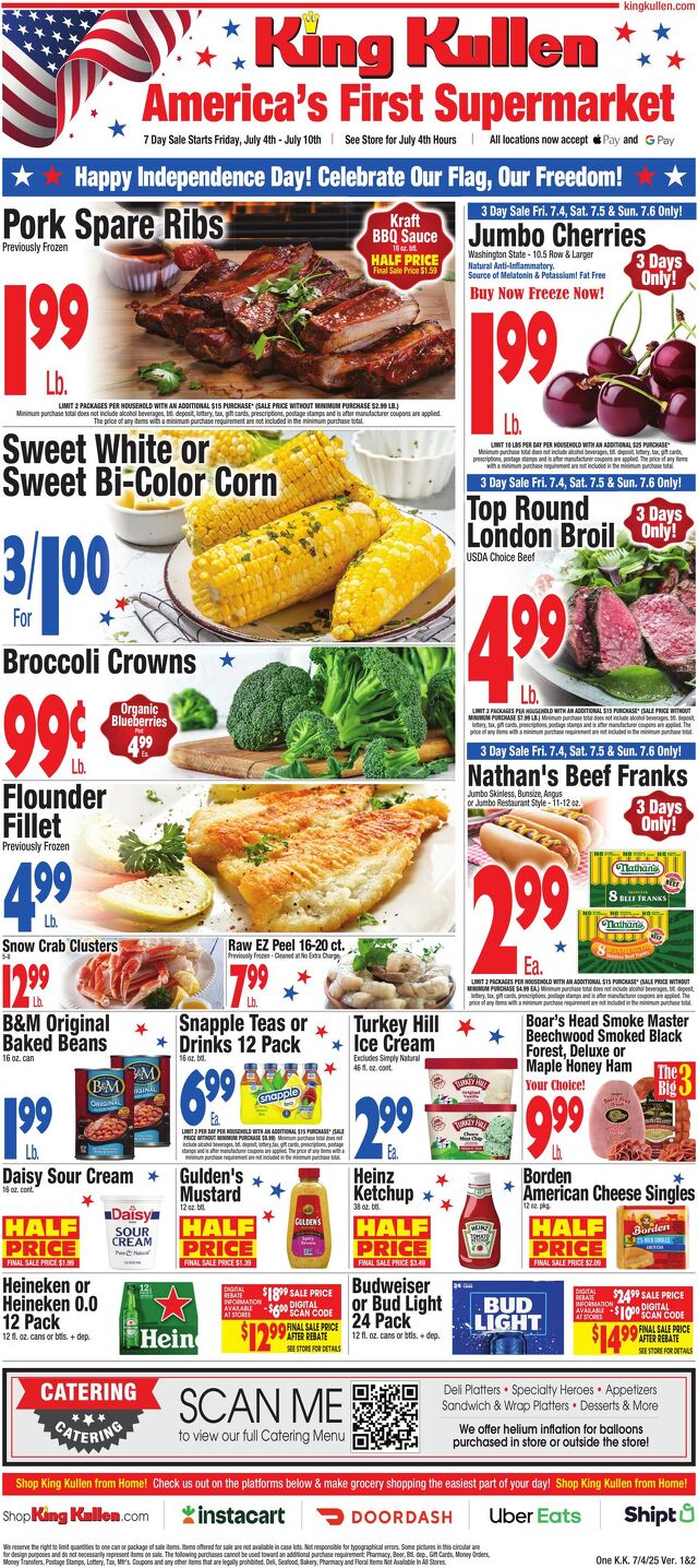 Catalogue King Kullen from 07/03/2025