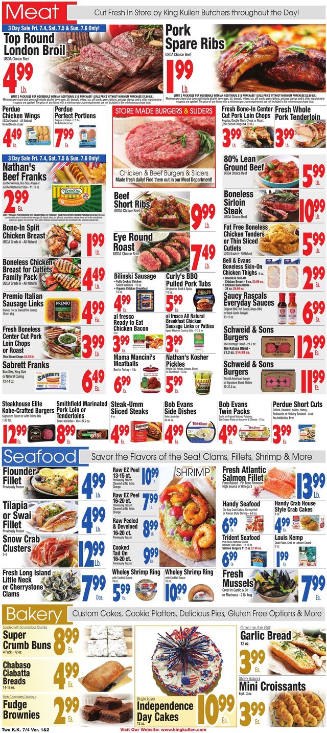 Catalogue King Kullen from 07/03/2025