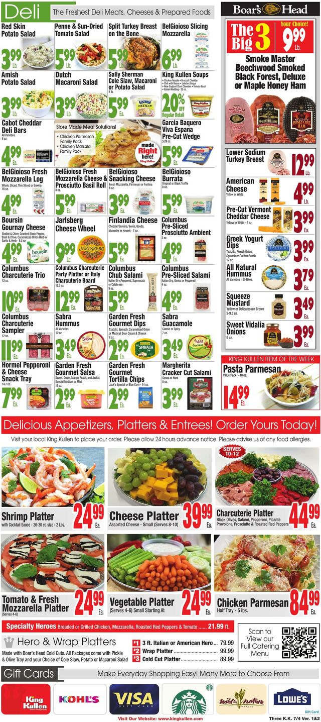 Catalogue King Kullen from 07/03/2025