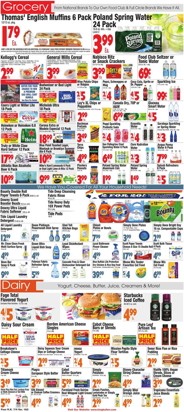 Catalogue King Kullen from 07/03/2025