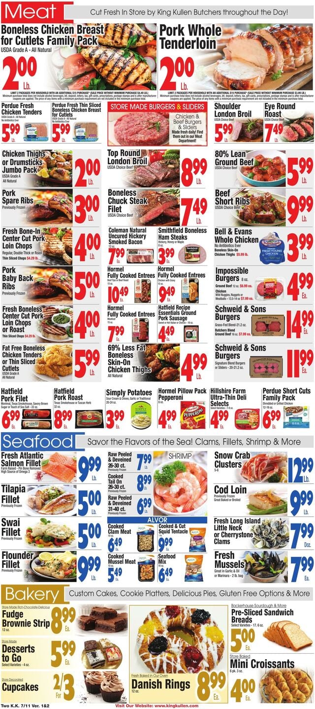 Catalogue King Kullen from 07/10/2025