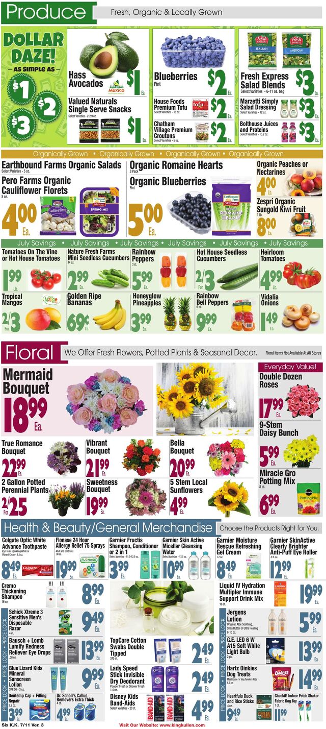 Catalogue King Kullen from 07/10/2025