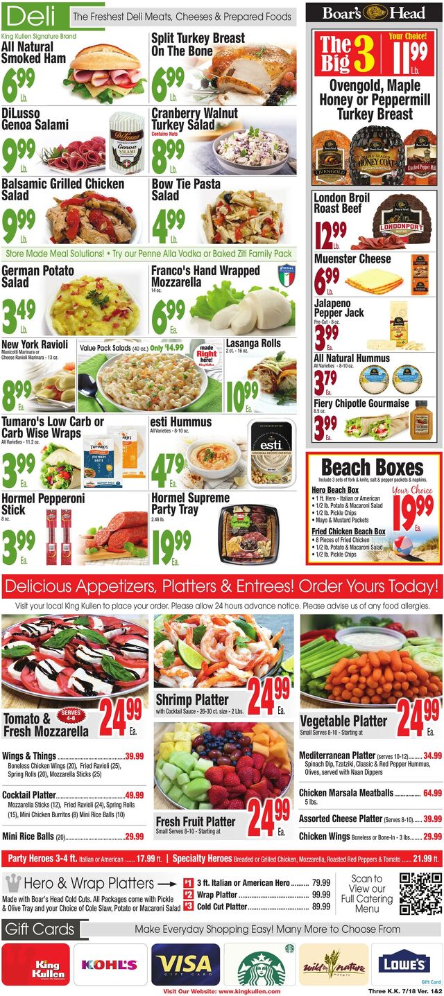 Catalogue King Kullen from 07/17/2025