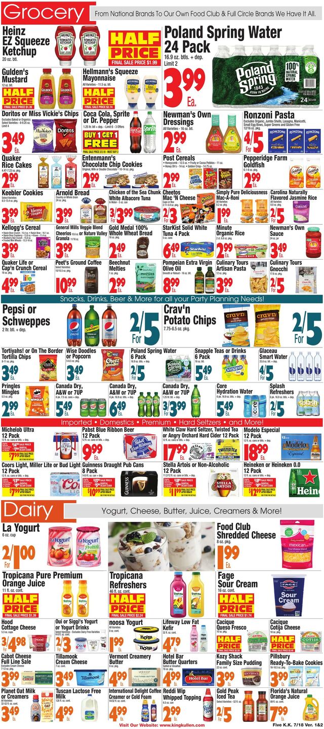 Catalogue King Kullen from 07/17/2025