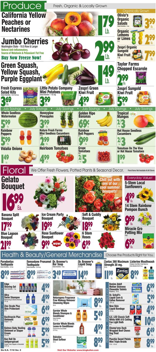 Catalogue King Kullen from 07/17/2025