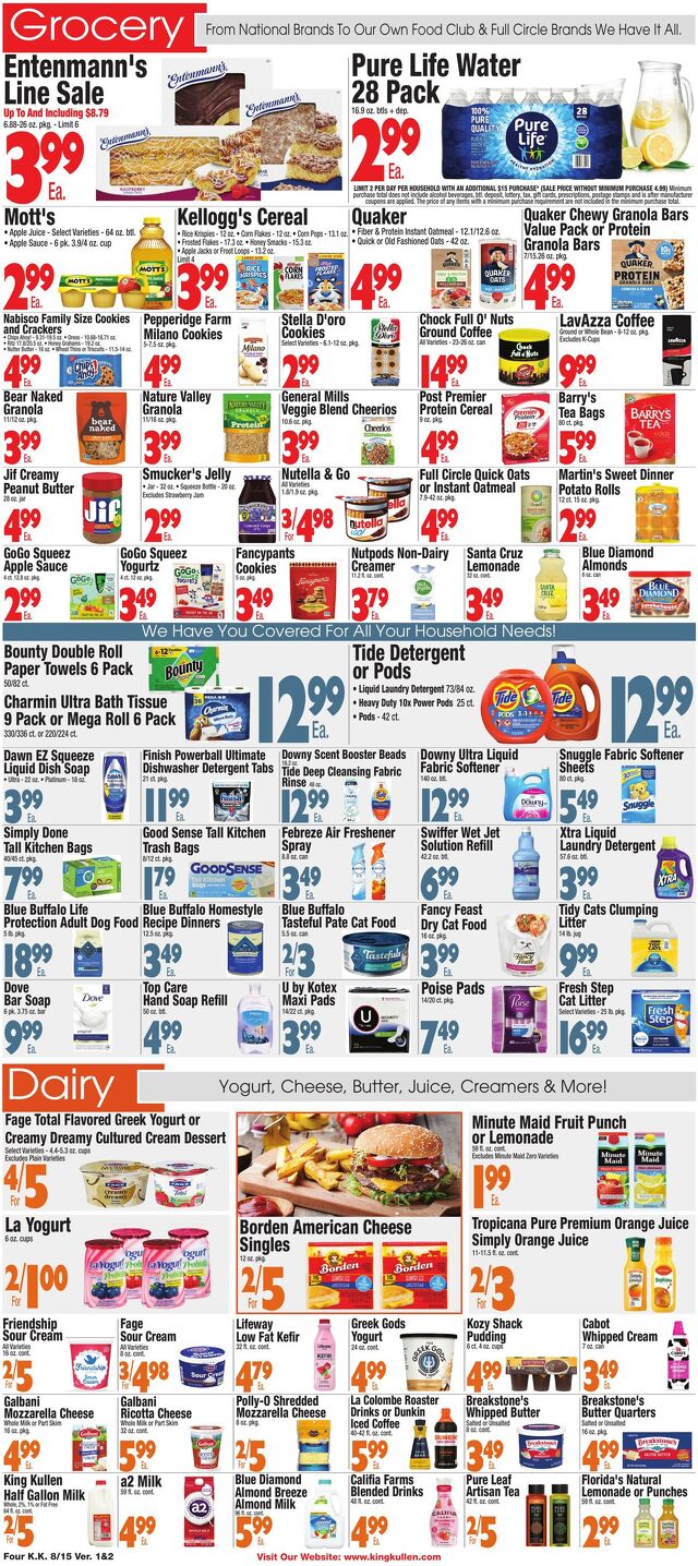 Catalogue King Kullen from 08/14/2025