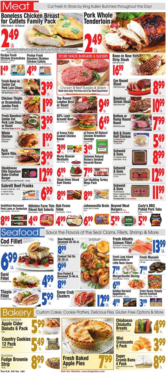 Catalogue King Kullen from 09/04/2025