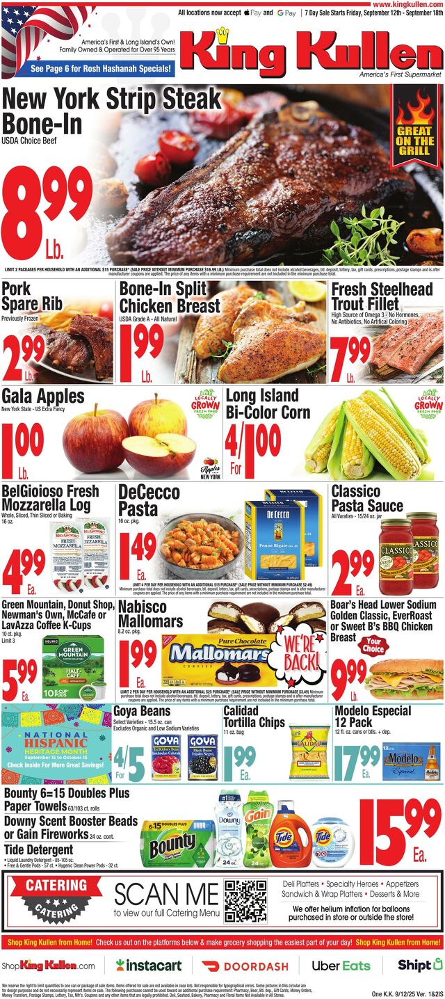 Catalogue King Kullen from 09/11/2025