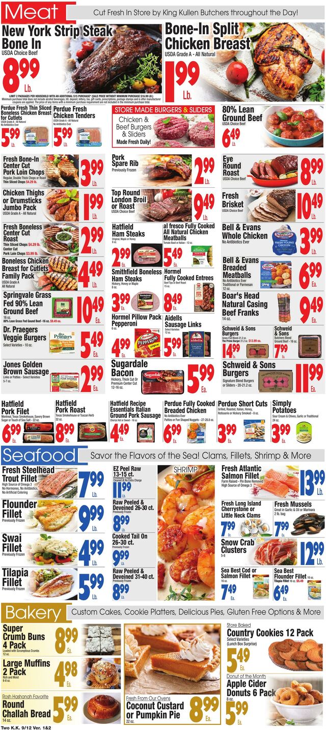 Catalogue King Kullen from 09/11/2025