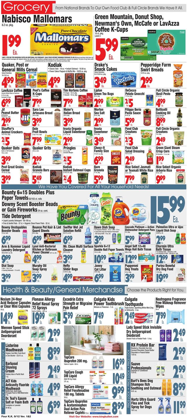 Catalogue King Kullen from 09/11/2025