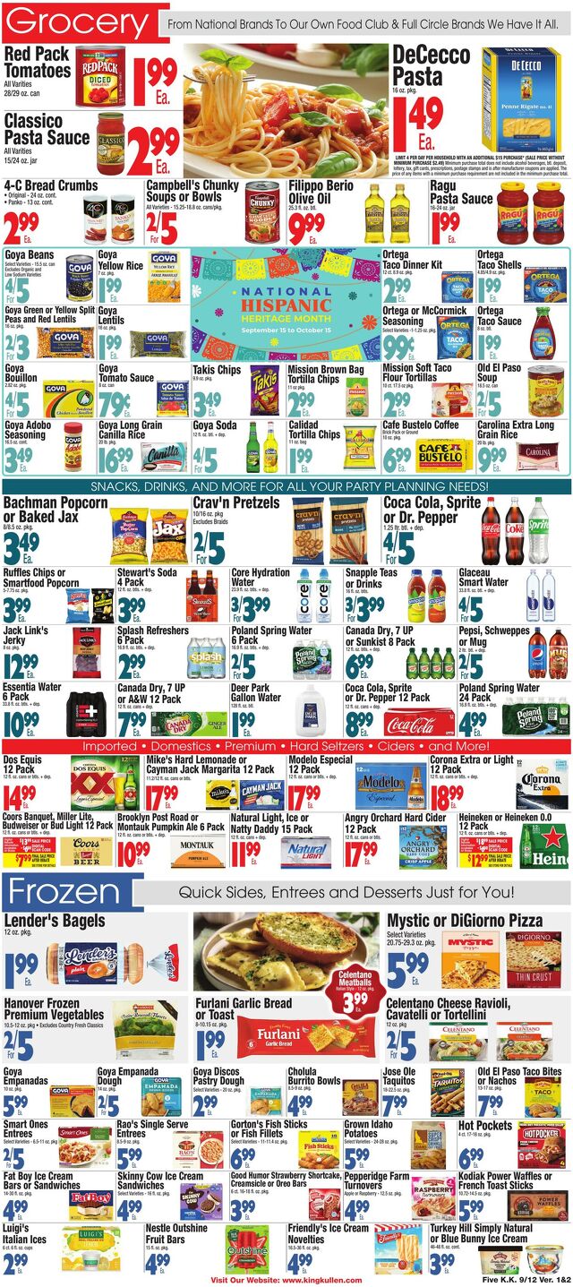 Catalogue King Kullen from 09/11/2025