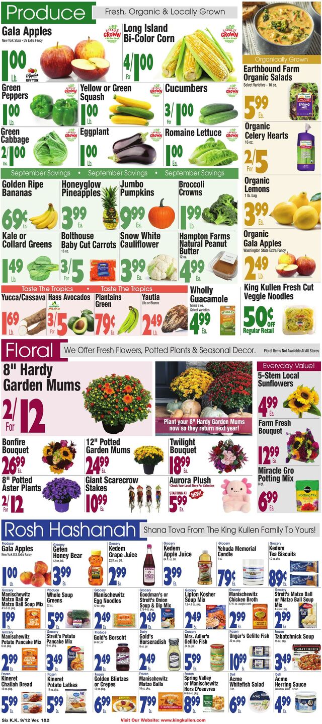 Catalogue King Kullen from 09/11/2025