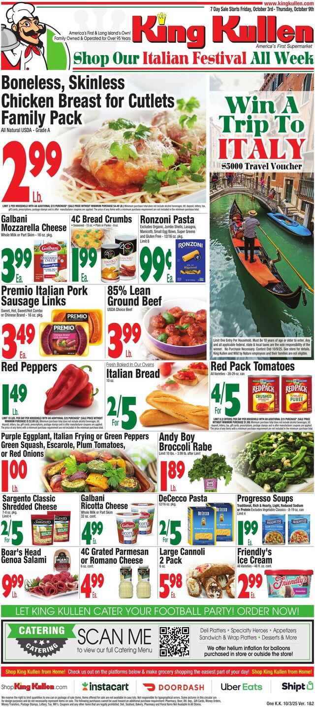 Catalogue King Kullen from 10/02/2025