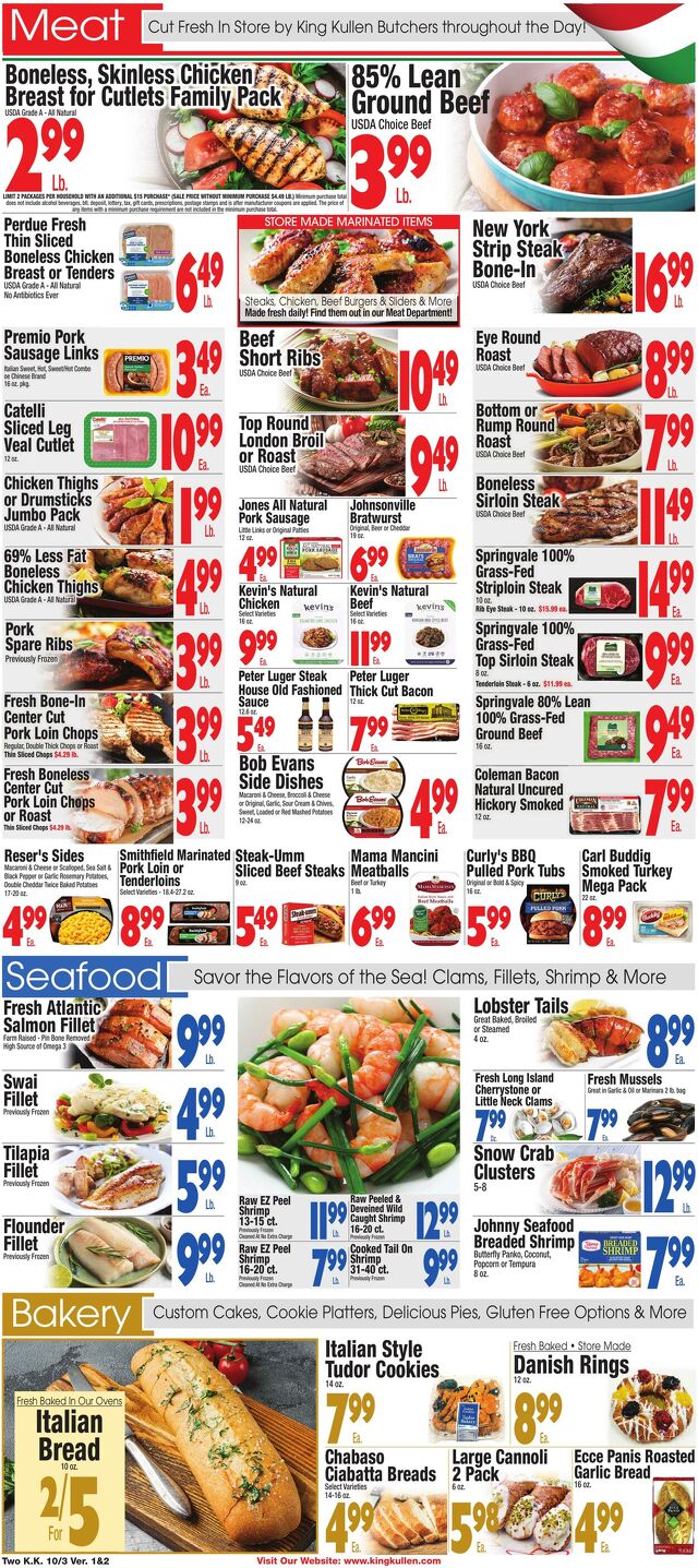 Catalogue King Kullen from 10/02/2025