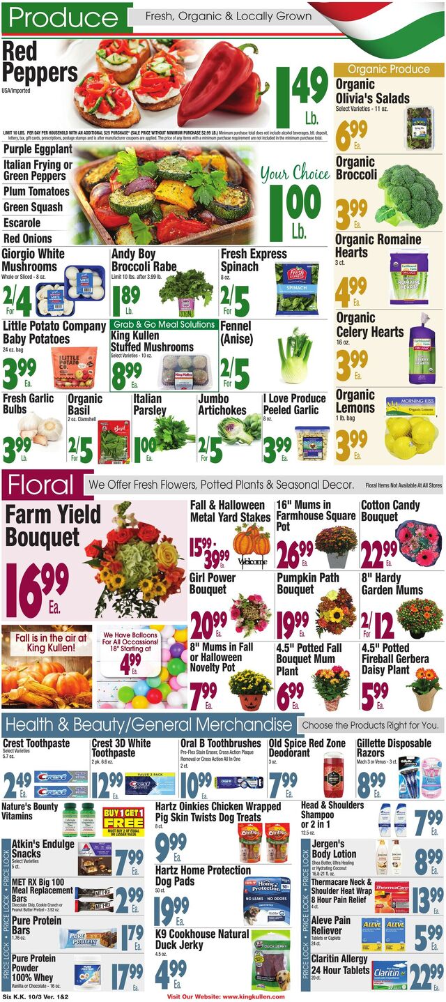 Catalogue King Kullen from 10/02/2025