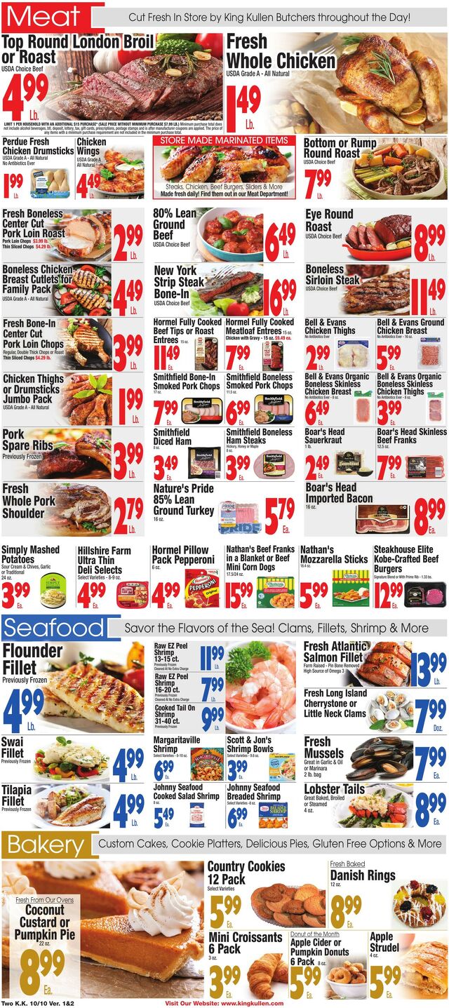 Catalogue King Kullen from 10/09/2025