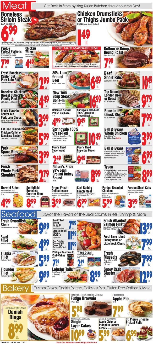 Catalogue King Kullen from 10/16/2025