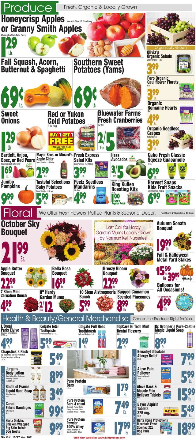 Catalogue King Kullen from 10/16/2025