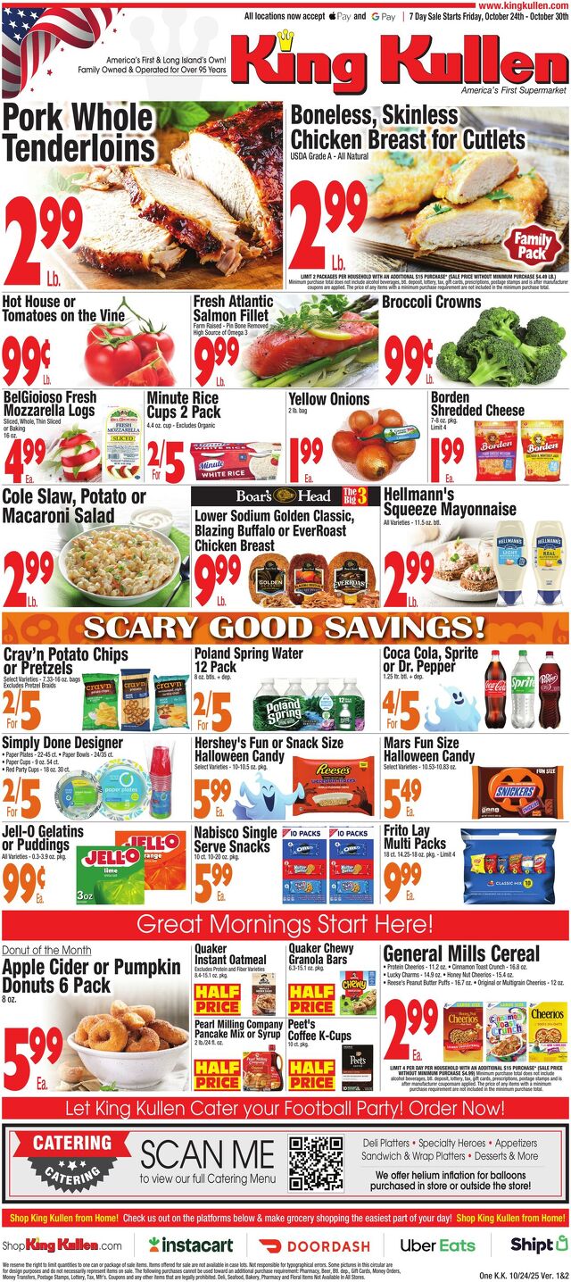 Catalogue King Kullen from 10/23/2025