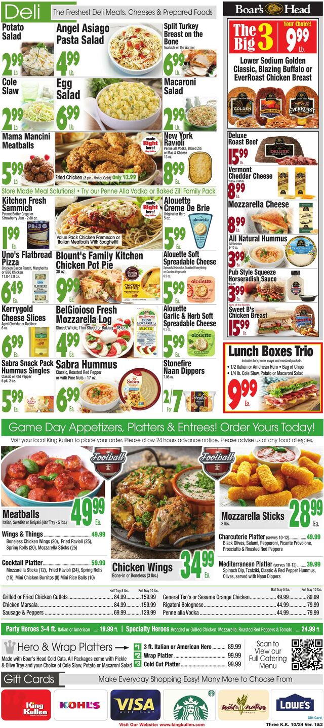 Catalogue King Kullen from 10/23/2025