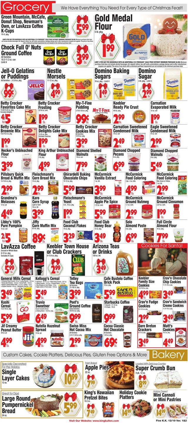 Catalogue King Kullen from 12/18/2025