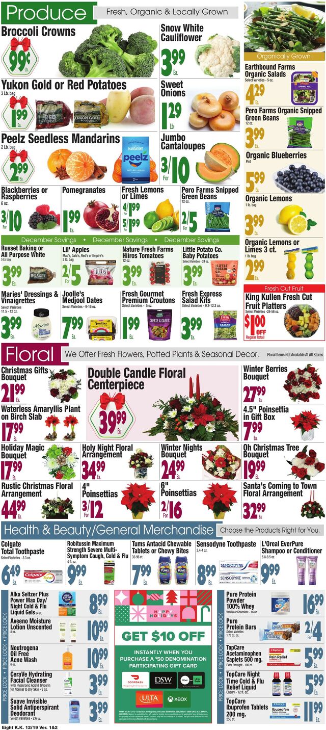 Catalogue King Kullen from 12/18/2025