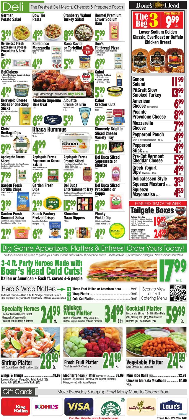 Catalogue King Kullen from 02/05/2026