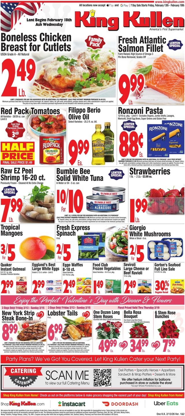 Catalogue King Kullen from 02/12/2026